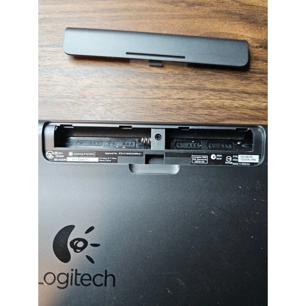 Logitech YR0034 Bluetooth Tablet Keyboard Wireless Black 920 004569